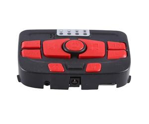 ISKDJBJG Alimentation Électrique pour Véhicule Électrique pour Enfants 24 V, Interrupteur de Commande Central, Moniteur de Puissance Musical Bluetooth Multifonctionnel, Facile à Utiliser