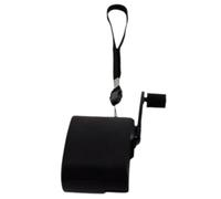 ISKDJBJG Générateur Manuel USB Portable Hand Power Dynamo Crank Wind Up USB Cell Phone Outdoor Camping Emergency Charger for Outdoor Camping Emergency Noir