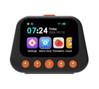 ISKDJBJG Réveil Intelligent pour Enfants avec Intelligence Artificielle, Dialogue Vocal Multilingue, Gestion du Temps et Autonomie.