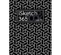 iSketch 365 Sketch Book Vol.01: 8.5 x 11", 368 Page Large Blank Sketch Book/Notebook/Journal 1 Year (365 Days) For Sketching/Drawing/Drafting/Design, ... Men-Women-Kid Artist and Creator. (Volume_01)