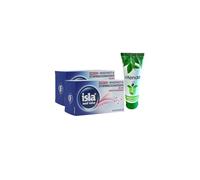isla med voice Lot de 2 paquets de 80 pastilles pour la gorge avec une crème pour les mains de vitenda, pour enrouement et irritation des cordes vocales, avec complexe hydrogel et mousse islandaise