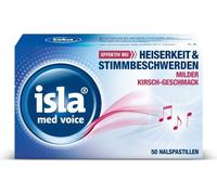 isla med voice pastilles pour la gorge à la cerise, 50 pastilles