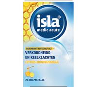 Isla Medic Acute Pastilles Pour La Gorge Agrumes-Miel 20 Pièces