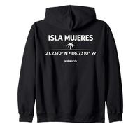 Isla Mujeres Mexico coordonne Island Travel Design Sweat à Capuche