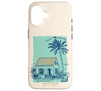 Isla Mujeres Mexique Souvenir Cancun Vintage Beach Art Coque pour iPhone 16