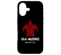 Isla Mujeres Tortue de Mer Tribal Ocean Art Design Playa Norte Coque pour iPhone 17