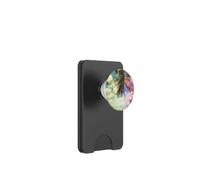 Isla Saona Caribbean Prismatic Palm Tree Illustration numérique PopSockets PopWallet pour MagSafe