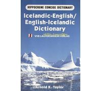 Isländisch - Englisch und Englisch - Isländisch Wörterbuch / Icelandic - English and English - Icelandic Dictionary: 10000 Stichwörter (Livre en allemand)