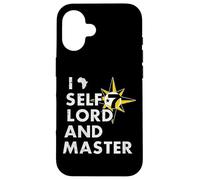 Islam I Self Lord and Master Africa Allah 7 Logo 5% Coque pour iPhone 16