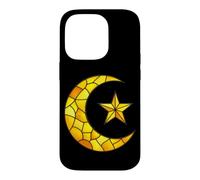 Islam Symbole vitrail Islamique Religieux Musulman Coque pour iPhone 14 Pro