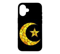 Islam Symbole vitrail Islamique Religieux Musulman Coque pour iPhone 16