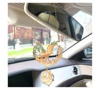 Islamic Car Pendant with Allah Quran Calligraphy - Stainless Steel Hanging Ornament for Muslim Vehicles, Spiritual Auto Decor