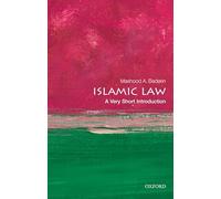 Mashood A. Baderin – Islamic Law: A Very Short Introduction – Broché