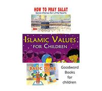 Islamic values for children, How to pray Salat and Basic Duas for Children 3 Goodword book set for children