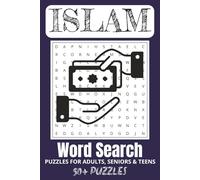Islamic Word Search Puzzle Book: Words Searches with Easy to Read Print about Islam, Muslim, Religion, Quran and More │ 6x9 inches, 110 pages │ 50+ ... Gifts for Vacations, Holidays and Free Time