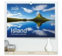 ISLAND 2026 - Faszinierende Landschaften (hochwertiger Premium Wandkalender 2026 DIN A2 quer), Kunstdruck in Hochglanz: Jeden Monat ein faszinierendes ... Wetterstimmungen, eine unberührte Natur