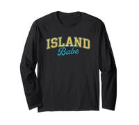 Island Babe Beach Life Coastal Vibes Design Manche Longue