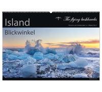 Island Blickwinkel 2026 (Wandkalender 2026 DIN A2 quer), CALVENDO Monatskalender: Islands atemberaubende Winterlandschaften