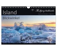 Island Blickwinkel 2026 (Wandkalender 2026 DIN A4 quer), CALVENDO Monatskalender: Islands atemberaubende Winterlandschaften
