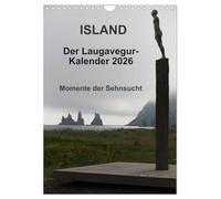 Island - Der Laugavegur-Kalender 2026 (Wandkalender 2026 DIN A4 hoch), CALVENDO Monatskalender: Impressionen vom beliebtesten Wanderweg Islands, dem Laugavegur.