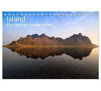 Island - einzigartige Landschaften (Tischkalender 2026 DIN A5 quer), CALVENDO Monatskalender: Das Land aus Eis und Feuer in einem wunderschönen Kalender vereint.