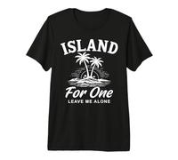 Island for One, Laisse-Moi Tranquille T-Shirt Haut de Gamme