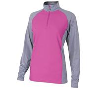 Island Green Haut de Golf pour Femme IGLTOP1889 Couche intermédiaire Pink Jolt, Taille 46