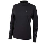 Island Green Igljkt1846 Lightly Padded Vêtements de Corps de Sport Femme, Noir, 42