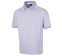 Island Green IGTS2216 Polos CoolPass extensibles et respirants à séchage rapide pour hommes avec protection UV