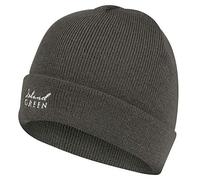 Island Green Mens IGHAT2025 Couleur Thermique Coupe-Vent Bloc Bonnet Cap, Charbon de Bois, Taille