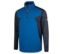 Island Green Panneau de Contraste de Golf Hommes - Bleu Marl - L