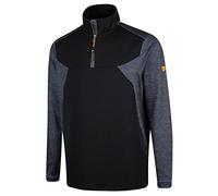 Island Green Panneau de Contraste de Golf Hommes - Noir Marl - L
