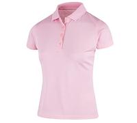 Island GREEN Polo de Golf uni pour Femme avec Coutures Plates et Stretch