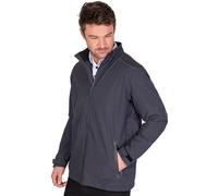 Island Green Waterproof Rain Anorak Charbon de bois Petit Male