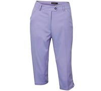 Island Green Women's Capri Pantalon de golf, Lavande, 16 Extra Short Femme