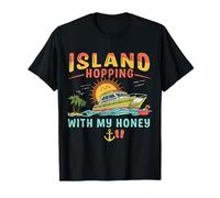 Island Hopping with My Honey Funny Couples Vacation T-Shirt