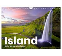 Island - Mehr als nur eine Insel. (Wandkalender 2026 DIN A4 quer), CALVENDO Monatskalender: Erleben Sie die Faszination Island von zu Hause aus.