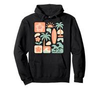Island Mood Tropical Boho Esthétique Fille Sweat à Capuche