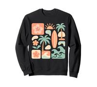 Island Mood Tropical Boho Esthétique Fille Sweatshirt