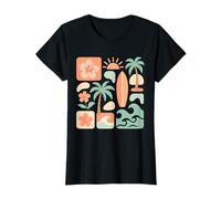 Island Mood Tropical Boho Esthétique Fille T-Shirt