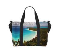 Island of Cuba - Sacs de voyage pour femme, sac de sport, sac de sport, sac de sport, sac de sport pour la nuit, Noir , Taille unique
