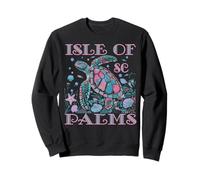 Island of PALMS SC Tortue Lover Coloré Beach SOUVENIR Sweatshirt