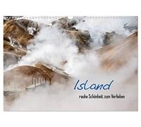 Island - rauhe Schönheit zum Verlieben (Wandkalender 2026 DIN A3 quer), CALVENDO Monatskalender: Weite, Gletscher und Vulkane - Islands faszinierende Landschaften