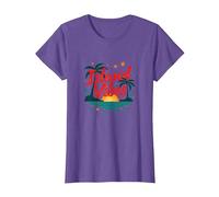 Island Vibes Only : Tropical Paradise Sunset Getaway T-Shirt