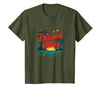 Island Vibes Only : Tropical Paradise Sunset Getaway T-Shirt