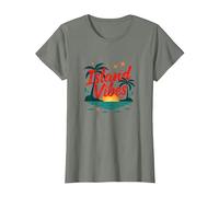 Island Vibes Only : Tropical Paradise Sunset Getaway T-Shirt