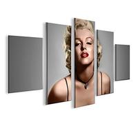 islandburner BILD Bilder Auf Leinwand Marilyn Monroe v11 MF XXL Poster Leinwandbild Wandbild Dekoartikel Wohnzimmer Marke