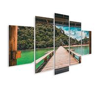 islandburner GJJN-MFP Tableau sur toile avec vue paradis Santhiya Resort Koh Yao Yai île d'Andaman Krabi Phuket Thaïlande haute qualité Décoration murale pour salon