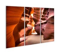 islandburner Image sur toile canyon lumière du soleil Jeu de formations rocheuses Merveilles naturelles Images murales Poster
