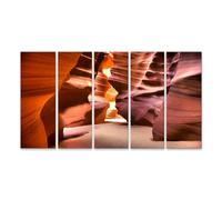 islandburner Image sur toile canyon lumière du soleil Jeu de formations rocheuses Merveilles naturelles Images murales Poster